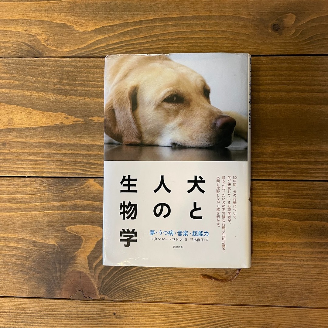 犬と人の生物学 夢・うつ病・音楽・超能力の表紙