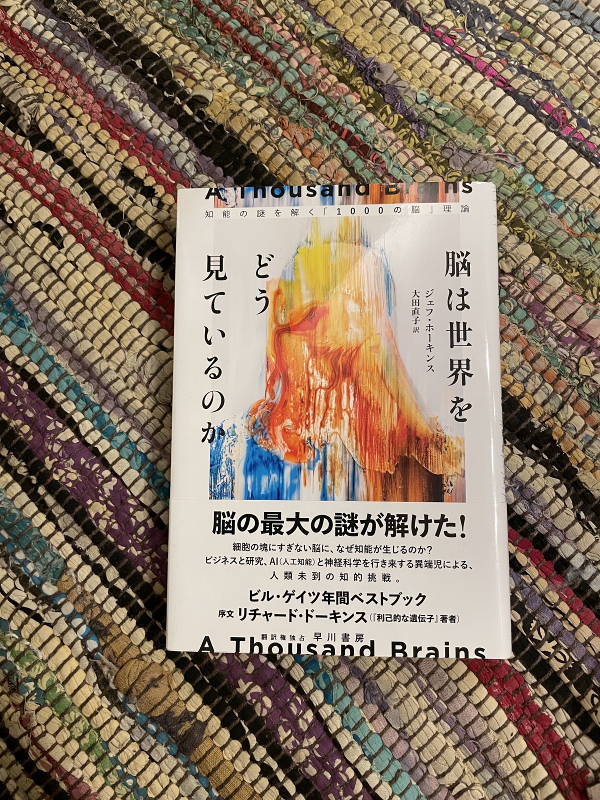 脳は世界をどう見ているのか―知能の謎を解く「1000の脳」理論／ジェフ・ホーキンス（著）／大田直子（訳）の表紙写真
