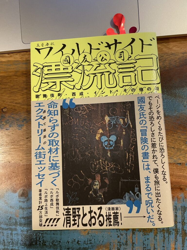 ワイルドサイド漂流記―歌舞伎町・西成・インド・その他の街/國友公司の表紙写真