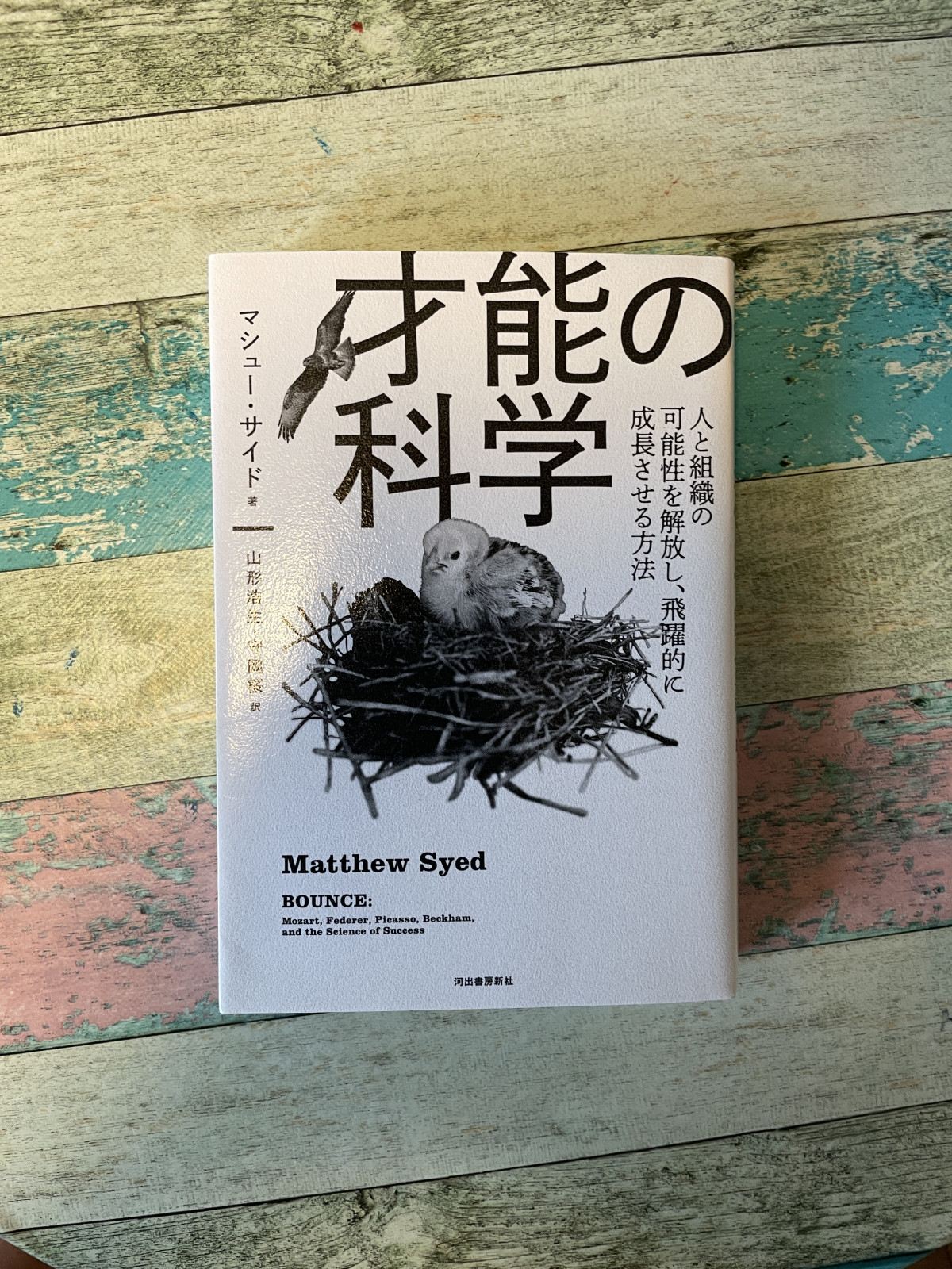 才能の科学―人と組織の可能性を解放し、飛躍的に成長させる方法／マシュー・サイド（著）／山形浩生／守岡桜（訳）の表紙写真